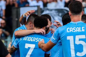 Lazio-Atalanta 3-2, gol decisivo di Vecino e Sarri sale in classifica