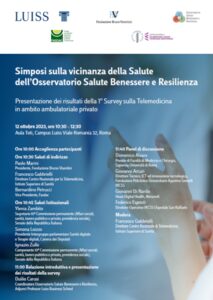 Osservatorio Salute Benessere e Resilienza