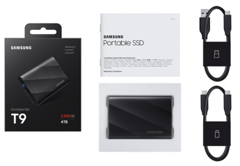 Samsung, nuovo SSD portatile grande come una carta di credito