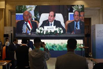 Vertice Egitto, Al Sisi: “Israele e Palestina, applicare soluzione due Stati”