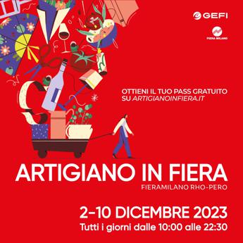 ‘Artigiano in fiera’, campagna 2023 realizzata in collaborazione con Ied Milano