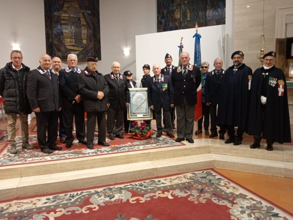 Giulianova, l' associazione nazionale Carabinieri festeggia la Virgo Fidelis