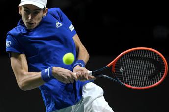 Coppa Davis 2023, Italia-Olanda 0-1: Arnaldi spreca 2 match point