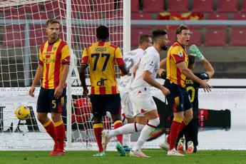 Lecce-Milan 2-2, rimonta giallorossa e Pioli frena ancora