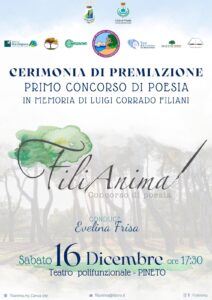 A Pineto la premiazione del Concorso Nazionale Poesie FiliAnima