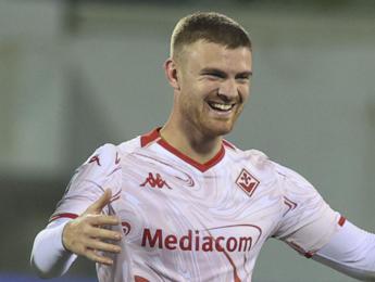 Monza-Fiorentina 0-1, gol di Beltran