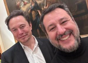 Musk e Salvini, incontro di un’ora: dal Ponte ai migranti, i temi