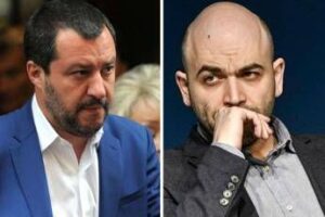 Salvini: “Non ritiro querela contro Saviano, post offensivi”
