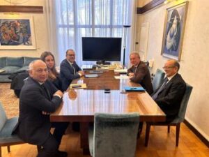 Spazio, Urso incontra il Dg di Esa Aschbacher sulle priorità per l’anno nuovo