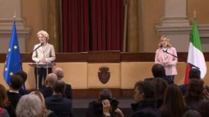Alluvione Emilia Romagna, Meloni e Von der Leyen a Forlì: “Da Ue arrivate risposte”
