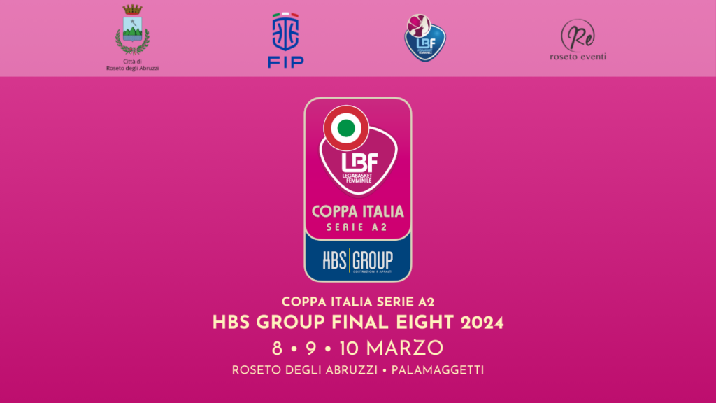 A Roseto la Final Eight della coppa Italia A2 di basket femminile