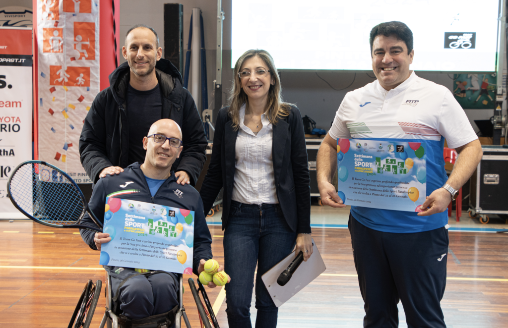 Pineto: tennis in carrozzina e sitting volley nella settimana paralimpica