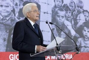 Shoah, Mattarella cita Primo Levi: “Non può essere separata da tirannidi fasciste”