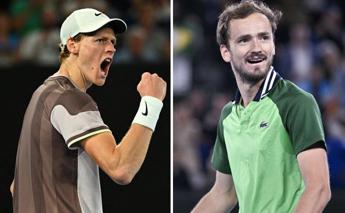 Sinner-Medvedev, finale Australian Open 2024 in diretta