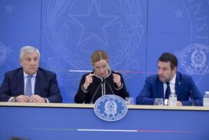 Vertice tra Meloni, Salvini e Tajani a Palazzo Chigi dopo le tensioni sulle Regionali