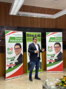 Regionali, Sandro Mariani presenta la sua candidatura nella lista del Pd