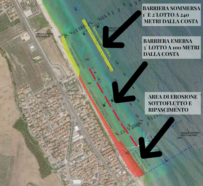 Costa del Calvano: apprensioni balneatori e albergatori per 3° lotto