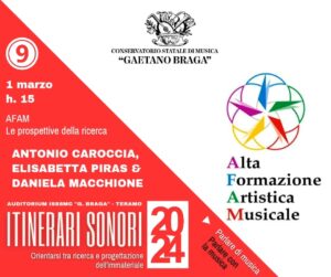 Al Conservatorio Braga itinerari sonori e le prospettive della ricerca nell’Afam