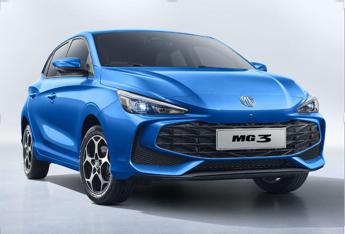 A Ginevra debutta la MG3, la prima full hybrid della casa