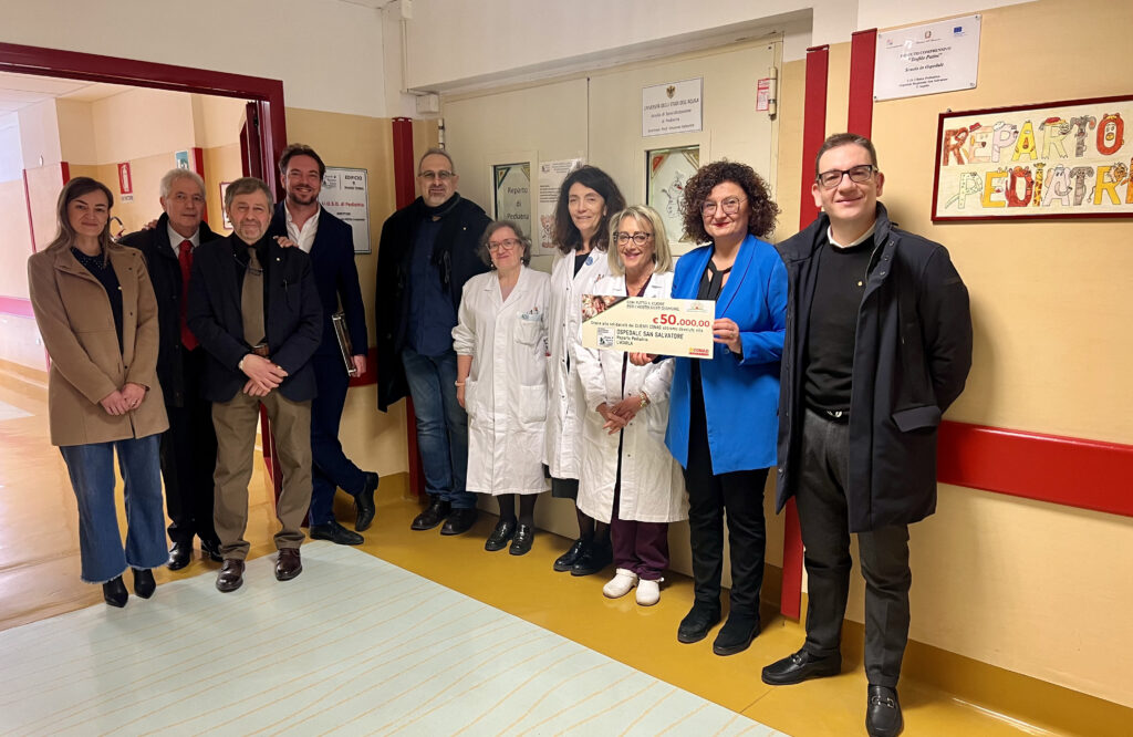 Conad Adriatico dona 50 mila euro all’ospedale San Salvatore dell’Aquila
