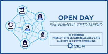 Cida, il 28 febbraio open day per petizione ‘Salviamo il ceto medio’