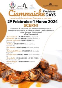 Scerni, tutto pronto per la prima edizione di ciammaiche days
