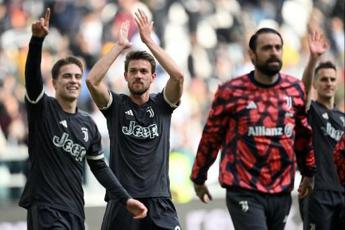 Juventus-Frosinone 3-2, gol di Rugani allo scadere e Allegri sorride