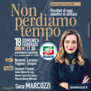 Regionali, a Chieti il convegno di Marcozzi sui temi dell’Abruzzo di oggi e di domani