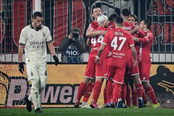 Monza-Milan 4-2, Pioli incassa il poker e rossoneri k.o.