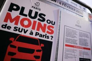 Parigi e il referendum ‘anti-Suv’: triplicato il costo dei parcheggi