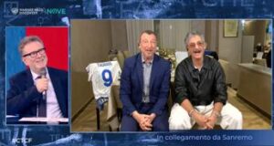 Sanremo 2024, Fiorello a Fazio: “Sei un uomo Rai pagato da altri”