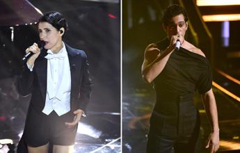 Sanremo 2024, da Giorgia in frac a Mahmood statuario: pagelle look seconda serata