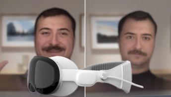 Vision Pro, Apple migliora gli avatar degli utenti con visionOS 1.1