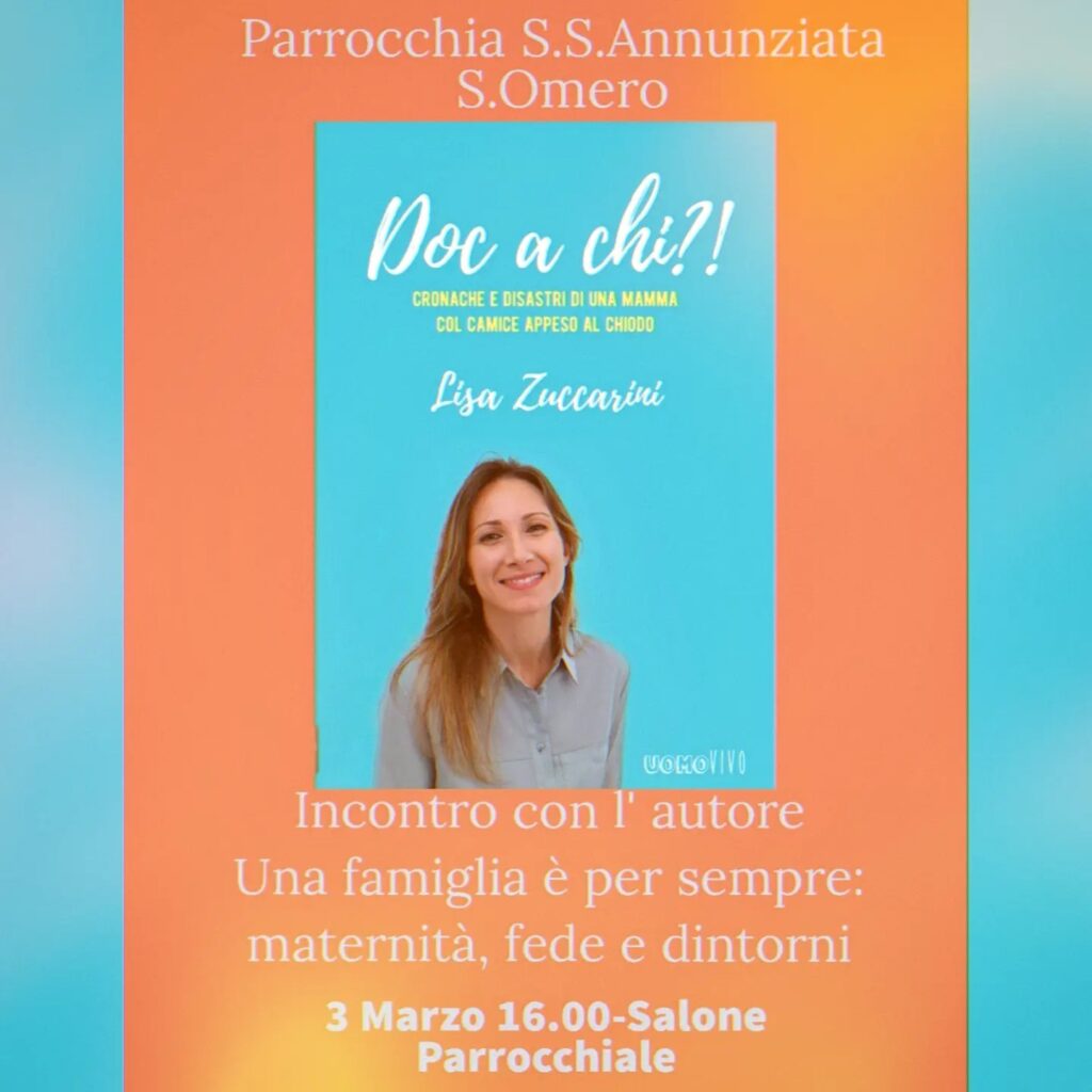 Sant’Omero, presentazione del libro “Doc a chi?!” di Lisa Zuccarini