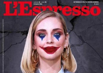 Chiara Ferragni ‘Joker’ in copertina sull’Espresso: influencer valuta azione legale