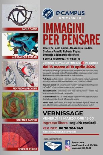 “Immagini per pensare”, all’Università eCampus una nuova mostra collettiva
