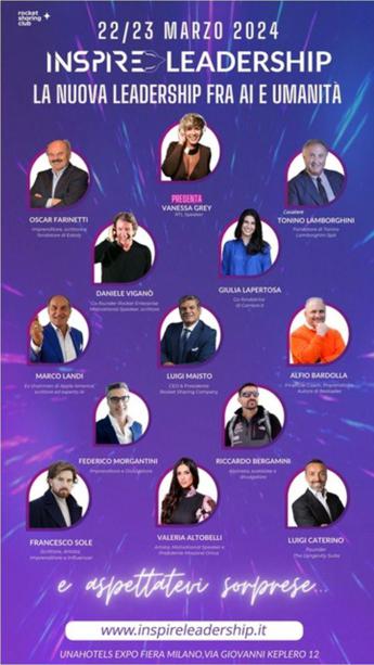 Inspire Leadership 2024: la nuova Leadership tra Intelligenza Artificiale e umanità
