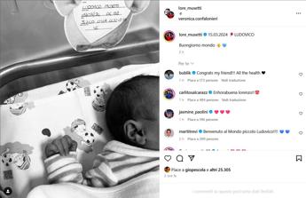 Lorenzo Musetti diventa papà, è nato Ludovico