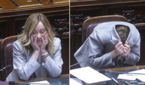 Meloni: “Volto coperto alla Camera? Ironia, non volevo intimorire”