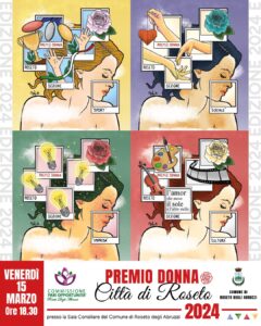 Roseto premia le donne: contribuito al benessere e allo sviluppo della società