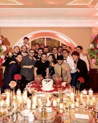 Rosa Perrotta e Pietro Tartaglione al Savini 1867 per un compleanno con tanti amici Vip e Momenti d’Autore