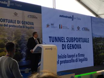 Toti: ‘Inizio lavori tunnel è sogno che si avvera’