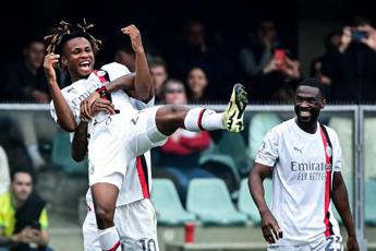 Verona-Milan 1-3, rossoneri secondi a +3 sulla Juve