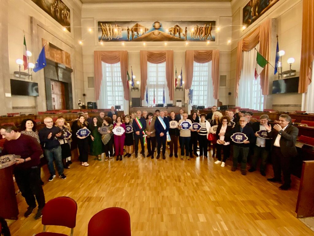 Pescara, consegnate le targhe di “Attività Storica”