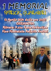 Giulianova, messa e fiaccolata per ricordare Patrick Guarnieri