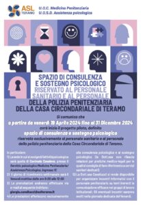 Sportello psicologico per il personale che opera in carcere