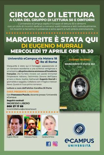 “Marguerite è stata qui”. Il 17 aprile all’Università eCampus la presentazione del libro di Eugenio Murrali sulla vita della Yourcenar