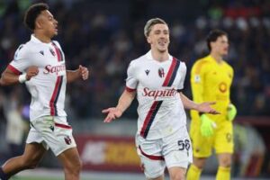 Roma-Bologna 1-3, Motta insegue la Juve e vede la Champions