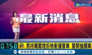 Taiwan, il terremoto in diretta tv: la giornalista continua il tg mentre tutto trema – Video