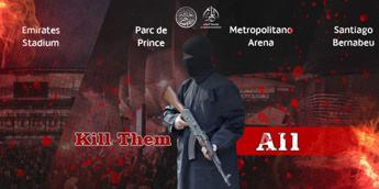 “Uccidete tutti”, Isis minaccia attacchi contro stadi Champions League